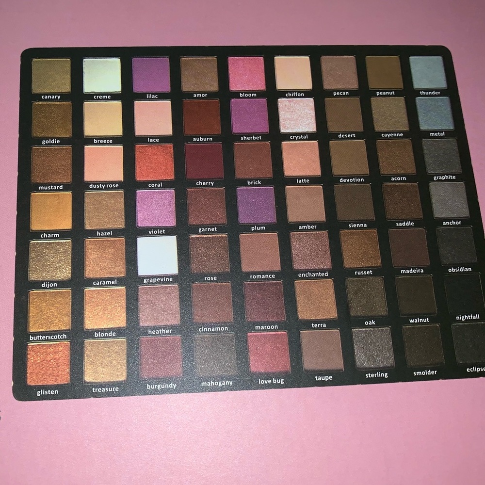 NEW EYESHADOW PALETTE (63 COLORS)
